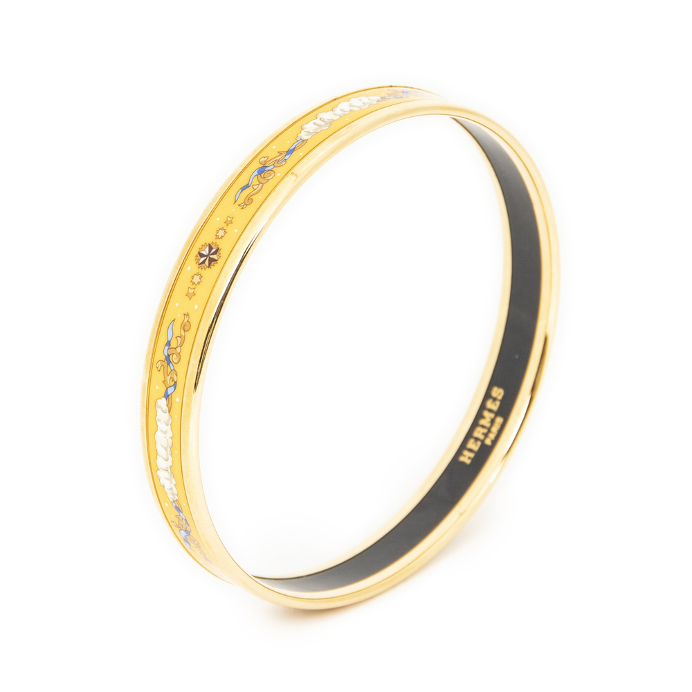Hermes Enamel Bangle PM